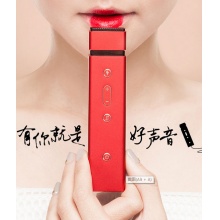 唱吧 M1 唱吧新款麦克风手机麦克风 电容麦克风手机K歌麦电脑K歌麦 金色