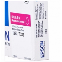 爱普生(Epson)T0853(T1223) 洋红色墨盒 C13T122380(适用PHOTO 1390 R330)