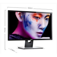 戴尔（DELL）SE2416HM 23.8英寸微边框 广视角IPS屏 电脑显示器