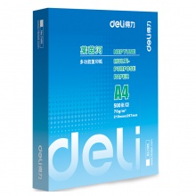 得力(deli) 7404 A3 莱茵河复印纸 70g 500张/包 单包装