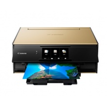 佳能(Canon)TS9180 高品质照片打印一体机 奢华版(喷墨打印、复印、扫描、无线)