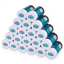 得力(deli)80mm*80mm热敏收银纸/收银机打印纸/超市小票打印纸 56米/卷 40卷/箱 3143