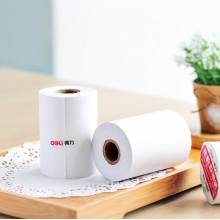 得力（deli）80mm*58mm热敏收银纸/收银机打印纸/超市小票打印纸 28米/卷 2卷装 3204
