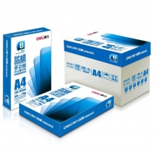 得力(deli) 92609A4 蓝标复印纸 70g 500张/包 5包/箱