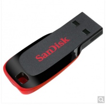 闪迪(SanDisk)酷刃 (CZ50) 16GB U盘 黑红