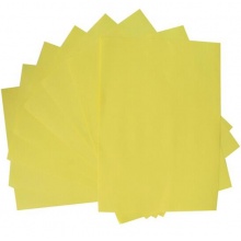 天章 (TANGO) 金彩天章A4 浅黄色彩色复印纸 80g 100张/包 单包装