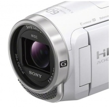 索尼（SONY）HDR-CX680 高清数码摄像机 5轴防抖 30倍光学变焦（白色）