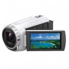 索尼（SONY）HDR-CX680 高清数码摄像机 5轴防抖 30倍光学变焦（白色）