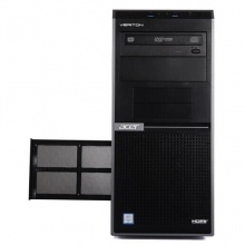 宏碁(acer)D430台式机 商务办公电脑(i3-7100/4G/1T/21.5英寸液晶显示器)