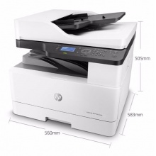 惠普(HP) LaserJet MFP M436nda黑白激光A3数码复合机 打印复印扫描 有线网络+输稿器+自动双面