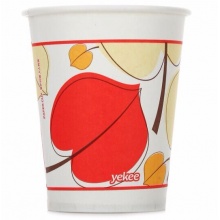 宜洁 一次性杯子纸杯80只装250ML9926