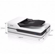 爱普生（EPSON) DS-1610 A4 ADF+平板 22ppm高速彩色文档扫描仪 自动进纸