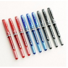 晨光文具中性笔1.0mm大笔画签字笔学生专用黑色水笔水性AGP13604 黑色