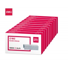 得力0012订书钉12#  1000枚/盒