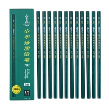 中华 101 2B 绘图铅笔/考试铅笔 12支/盒