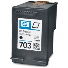 惠普(HP)CD887AA 703号黑色墨盒(适用DJ F735 D730 K109a/g K209a/g Photosmart K510a)