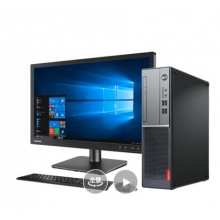 联想(Lenovo)扬天T4900d商用台式电脑整机 (I5-7400 8G 1T 集显 dvd光驱  )23.5英寸
