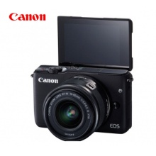 佳能(Canon)EOS M10微单相机 佳能M10微单套机 微型可换镜头数码相机 黑色M10(15-45)镜头套机)
