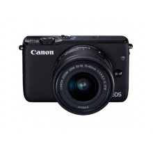 佳能(Canon)EOS M10微单相机 佳能M10微单套机 微型可换镜头数码相机 黑色M10(15-45)镜头套机)