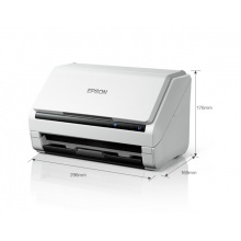 爱普生(EPSON) DS-570W A4馈纸式高速双面彩色文档扫描仪 Wifi无线扫描 原厂三年质保 35ppm/70ipm 自动进纸