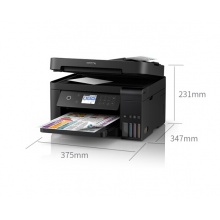 爱普生(EPSON)L6178 商用墨仓式彩色无线多功能一体机 (打印 复印 扫描 wifi 有线 自动双面 自动输稿器)