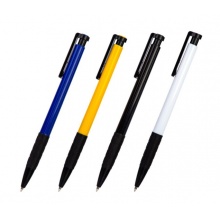 得力（deli）按动式圆珠笔/原子笔 盒装量贩装原子笔 办公文具圆珠笔 0.7mm 36支/盒 蓝色 6546