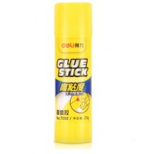 得力办公文具固体胶 更强粘性胶棒7092强力固体胶水无甲醛20g胶棒
