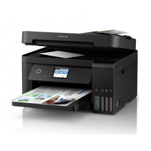 爱普生（EPSON）L6198彩色商务商用办公4四色墨仓式打印机一体机打印复印扫描传真多功能手机无线 套餐一