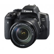佳能（Canon）EOS 750D 单反套机 (EF-S 18-135mm f/3.5-5.6 IS STM镜头)