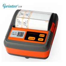 佳博M322便携式蓝牙标签打印机 80热敏不干胶货架标签机 珠宝服装吊牌二维码超市商品价格标签机