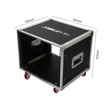 狮乐机柜 8U/16U专业功放音响设备航空机柜 8U机柜