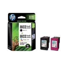惠普（HP）802 原装墨盒  HP802S黑+802S彩套装