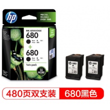 惠普（HP）680双黑墨盒套装