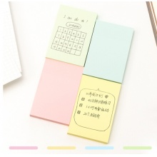 得力（deli）彩色便利贴粘性便签纸