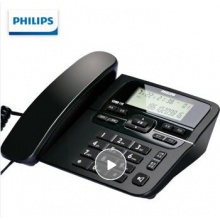 飞利浦 CORD118 电话黑色