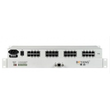 博扬（BOYANG）BY-30E1 PCM电话语音复用设备光端机 E1转30路电话FXO/FXS 机架式 双电源